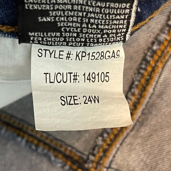 Kut from the Kloth Women Ana High Rise Fab Ab Flare Stretch Denim Jean 24W Plus - Picture 11 of 11